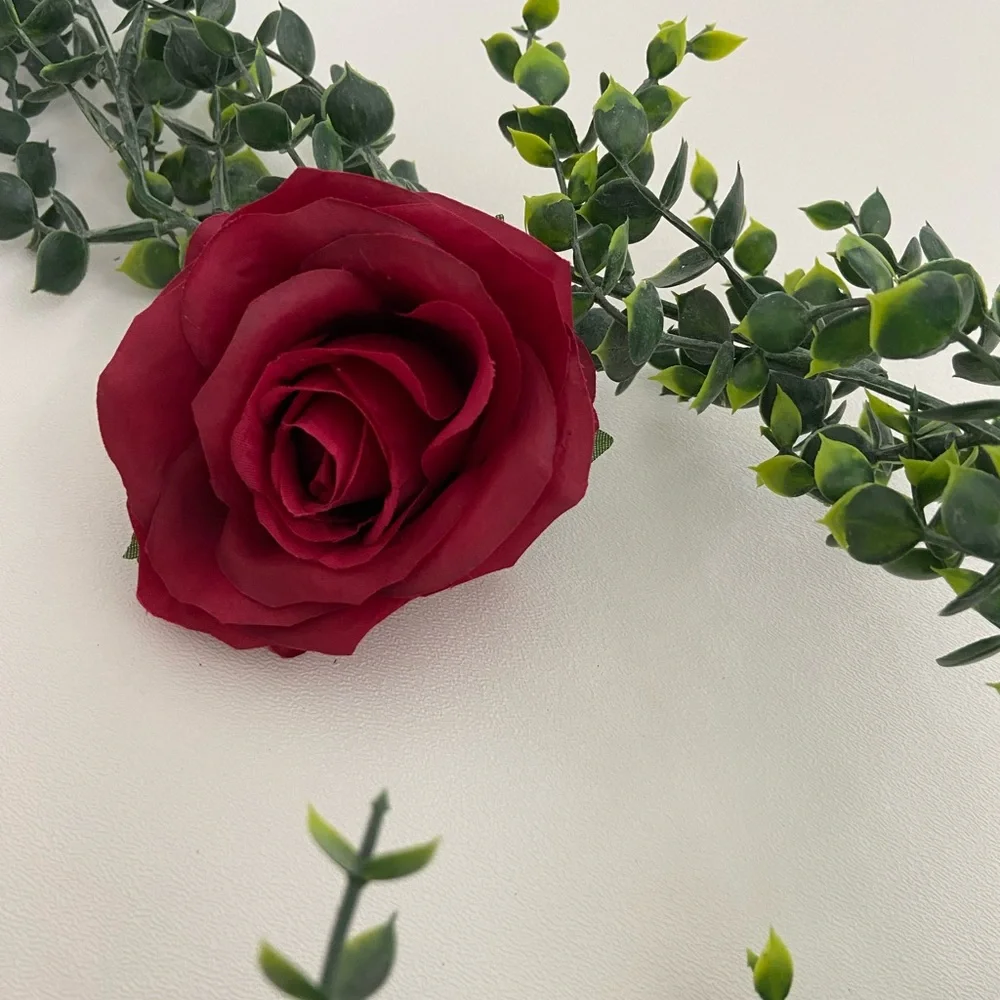 Custom 6 Ft Boxwood Garland Sunflower Roses White Champagne Ivory Yellow Red